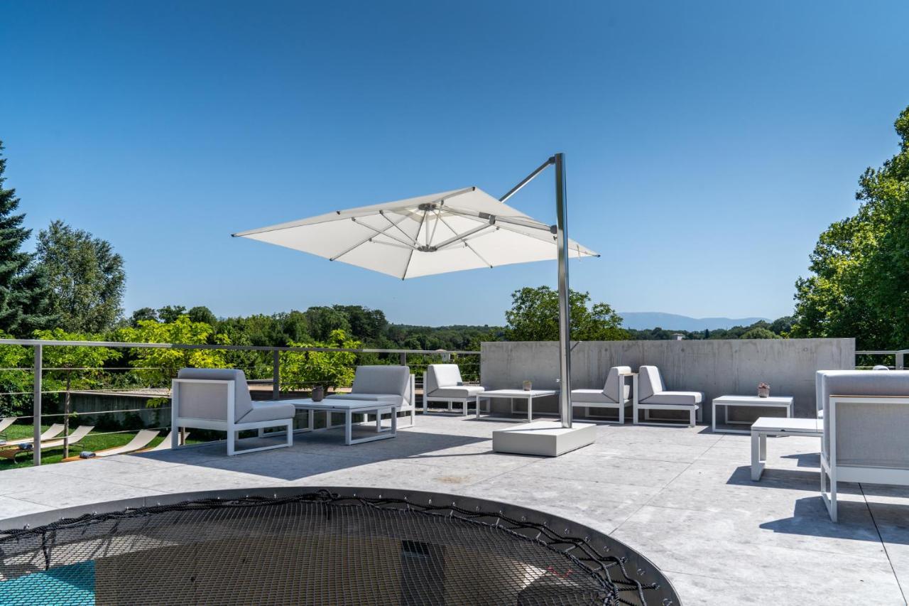 Le Pavillon M, Chambres D'Hotes De Luxe Avec Piscine & Spa Grignan Luaran gambar