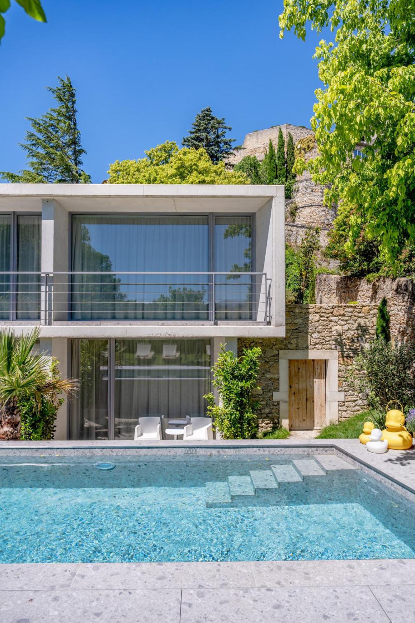 Le Pavillon M, Chambres D'Hotes De Luxe Avec Piscine & Spa Grignan Luaran gambar